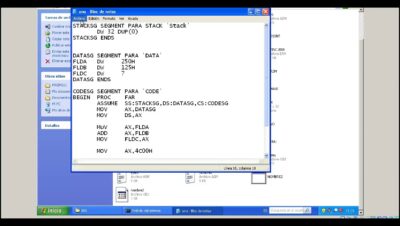 Corregir errores en Ensamblador